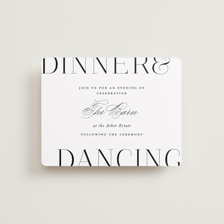 Reception Cards