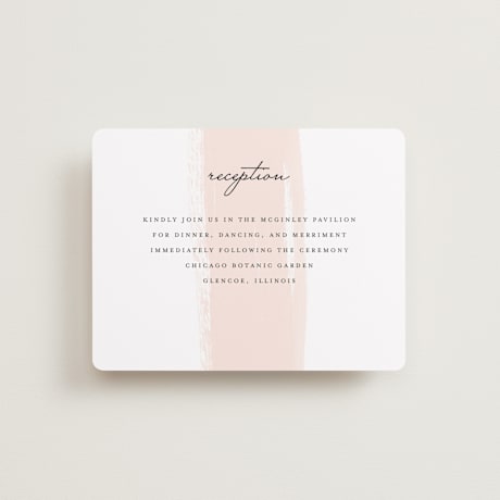 Reception Cards