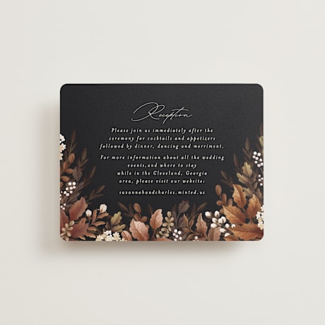 Reception Cards