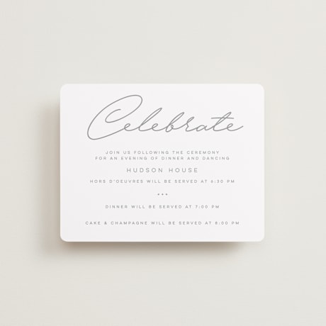 Reception Cards