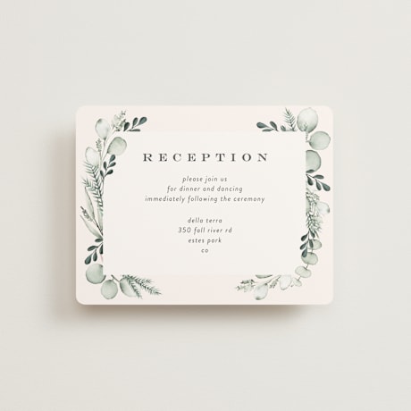 Reception Cards
