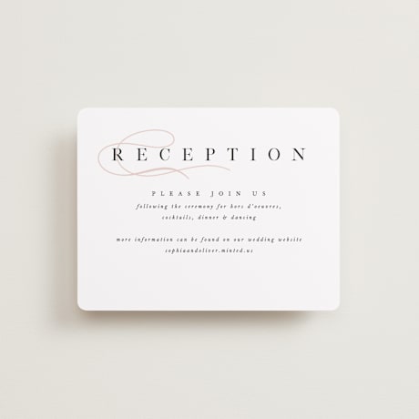 Reception Cards