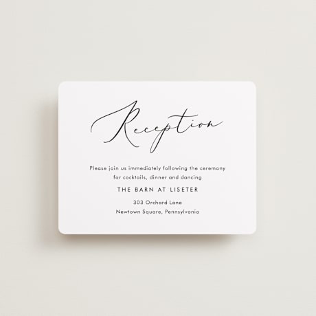 Reception Cards