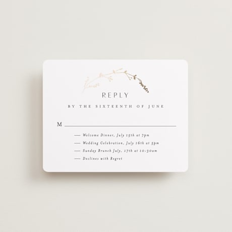 Multi-Event RSVP Cards