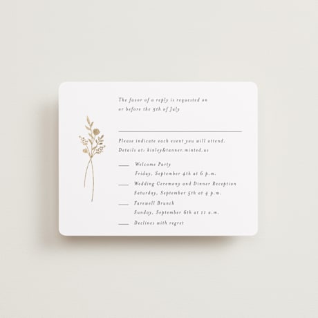 Multi-Event RSVP Cards