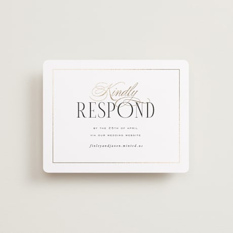 RSVP Online Enclosure Cards