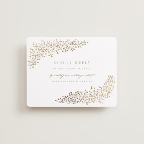 RSVP Online Enclosure Cards