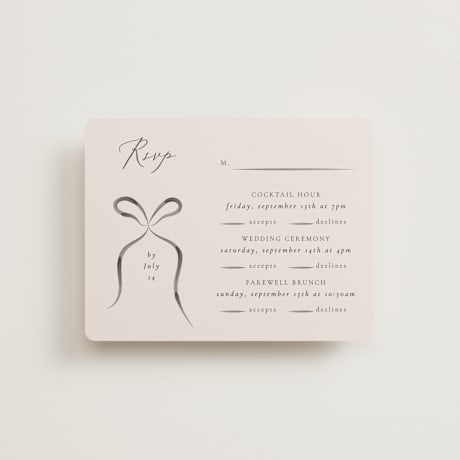 Multi-Event RSVP Cards