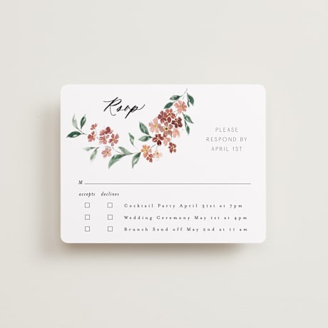 Multi-Event RSVP Cards