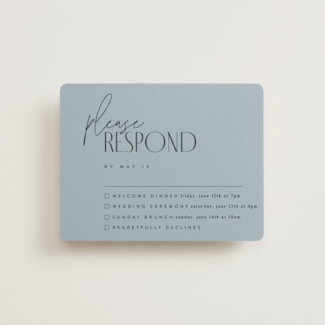 Multi-Event RSVP Cards