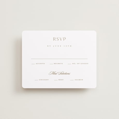 RSVP Cards