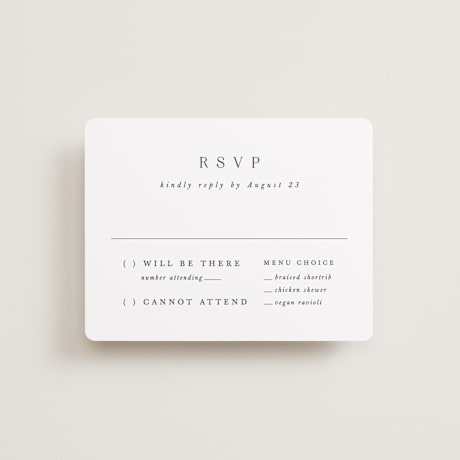 RSVP Cards