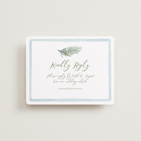 RSVP Online Enclosure Cards