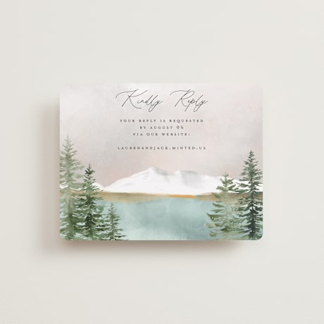 RSVP Online Enclosure Cards