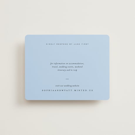 RSVP Online Enclosure Cards