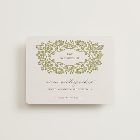 RSVP Online Enclosure Cards