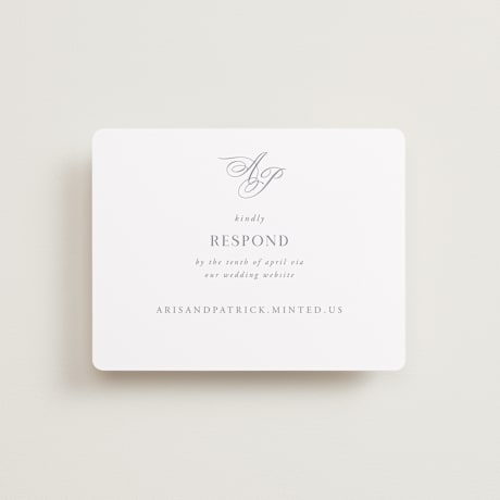 RSVP Online Enclosure Cards