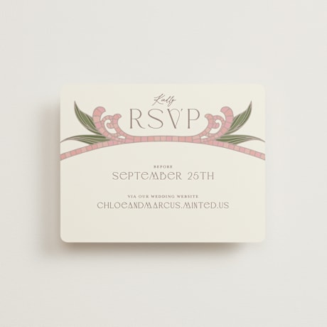 RSVP Online Enclosure Cards
