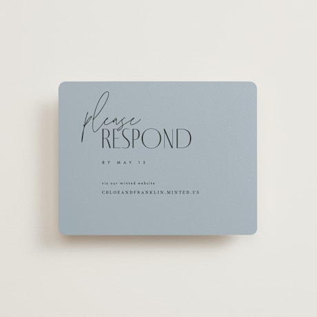RSVP Online Enclosure Cards