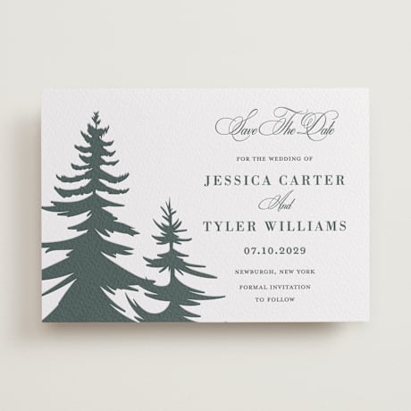 Letterpress Save the Date Cards