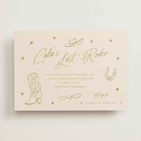 Bachelorette Party Invitations