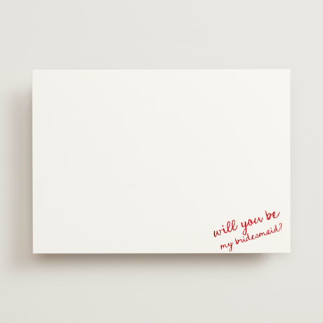 Bridesmaid Cards
