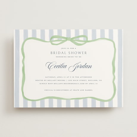 Bridal Shower Invitations