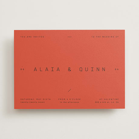 Wedding Invitations