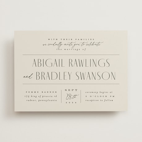 Wedding Invitations