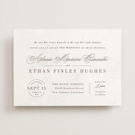 Wedding Invitations