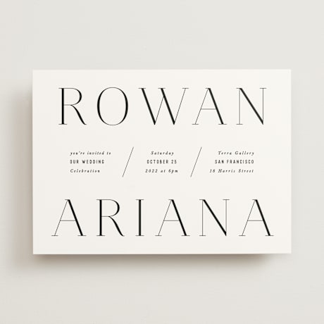 Wedding Invitations