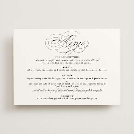 Menus
