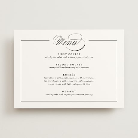 Menus
