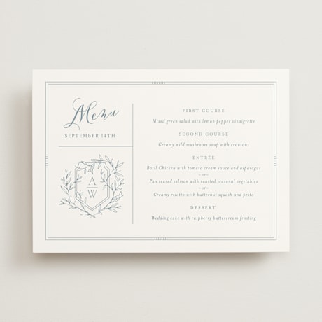 Menus
