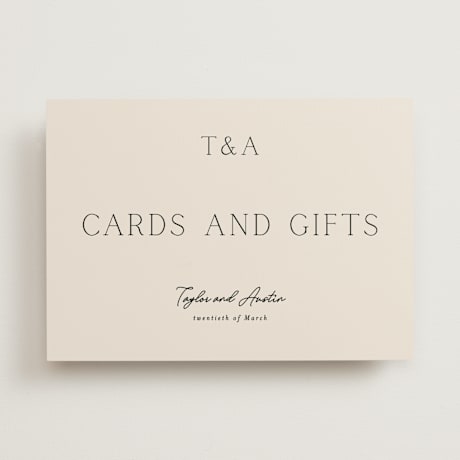 Reception Signs
