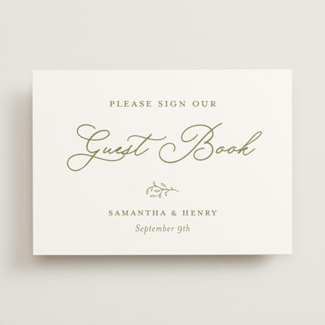 Reception Signs