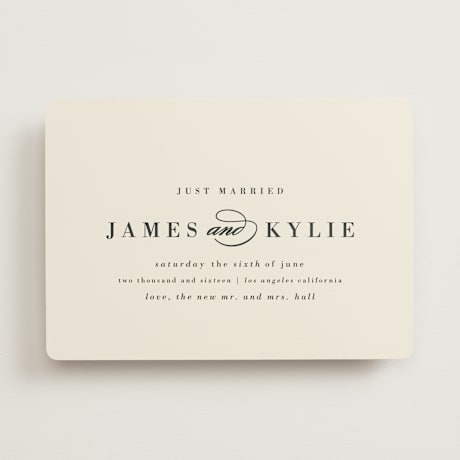 Wedding Announcements