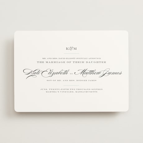 Wedding Announcements