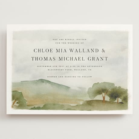 Grand Wedding Invitations