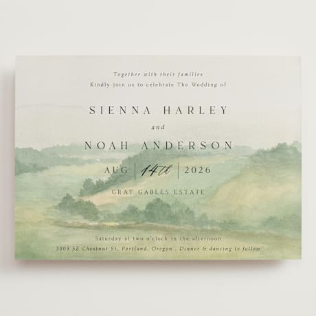 Grand Wedding Invitations