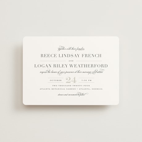 Petite Wedding Invitations