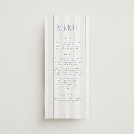 Letterpress Long Menus