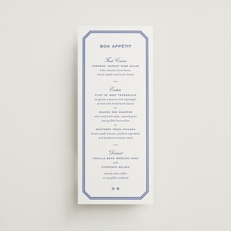 Long Menus