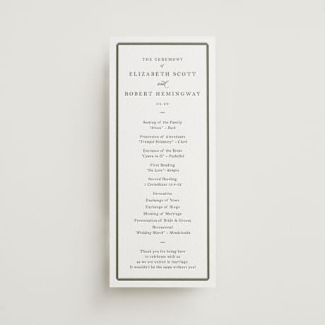 Letterpress Long Programs