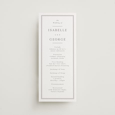 Letterpress Long Programs