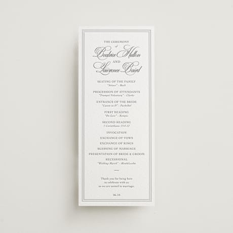 Letterpress Long Programs