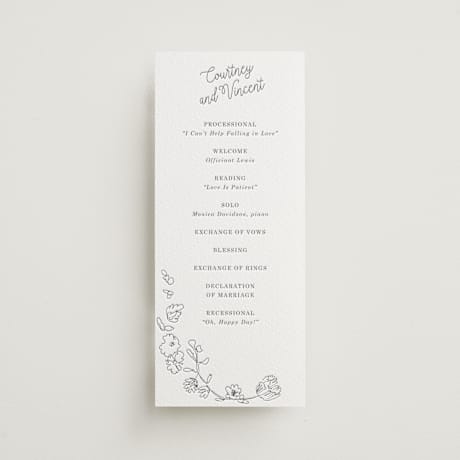 Wedding Programs