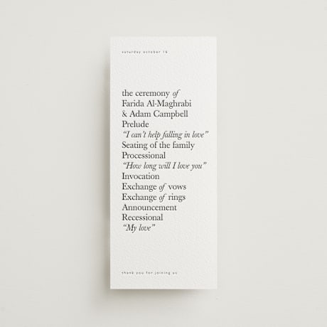 Letterpress Long Programs