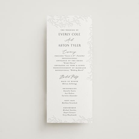Wedding Programs
