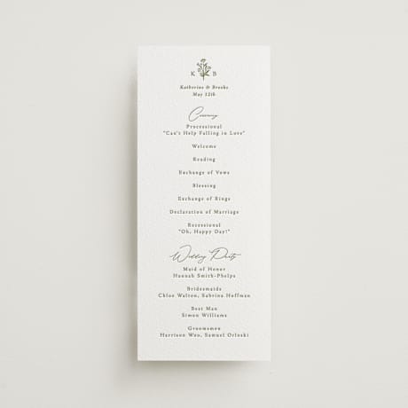 Letterpress Long Programs